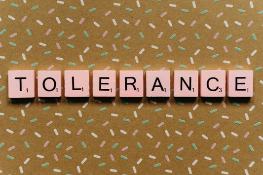 Picture of the word tolerance, related to the best way to reset your tolerance for weed